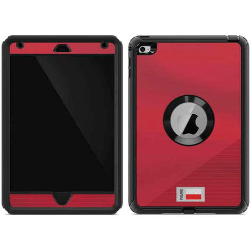 Poland Soccer Flag Otterbox Defender iPad Skin